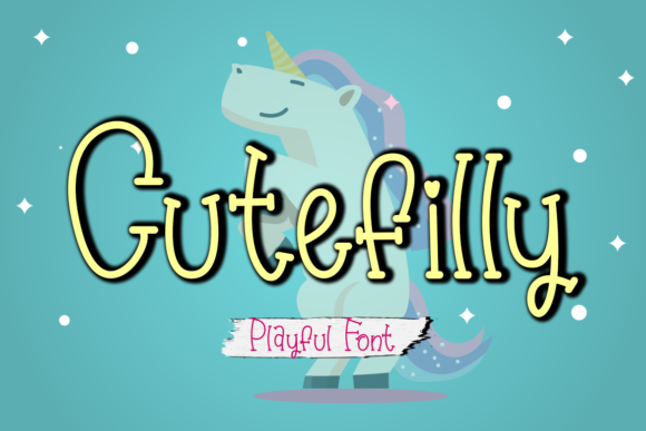 Bring Your Creations to Life with Cutefilly Font