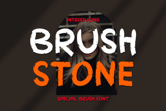 Brush Stone: A Display Font for Bold Branding