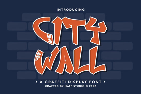 City Wall – A Freestyle Font for Bold Branding