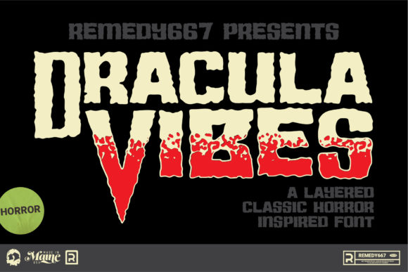 Dracula Vibes Font for Branding That Stands Out
