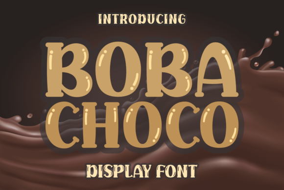 Enhance Your Brand with the Boba Choco Font