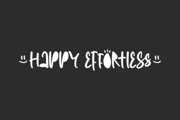 Happy Effortless: A Font That Elevates Your Editorial Design