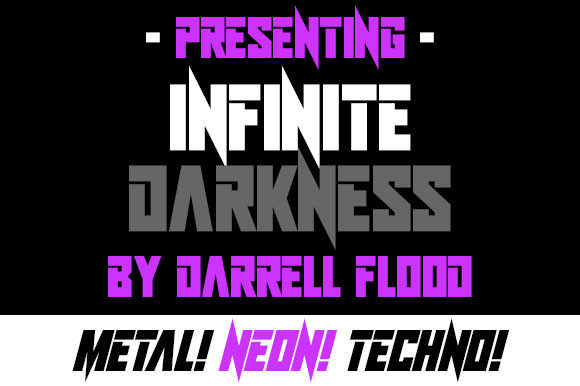 Infinite Darkness Font Review