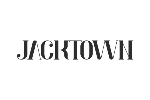Jacktown: A Vintage Display Font for Creative Branding