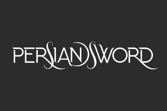 Persian Sword Font for Campaign Creatives