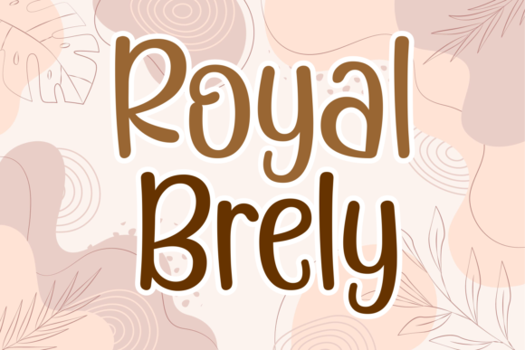 Royal Brely: A Calm Display Font for Editorial Projects