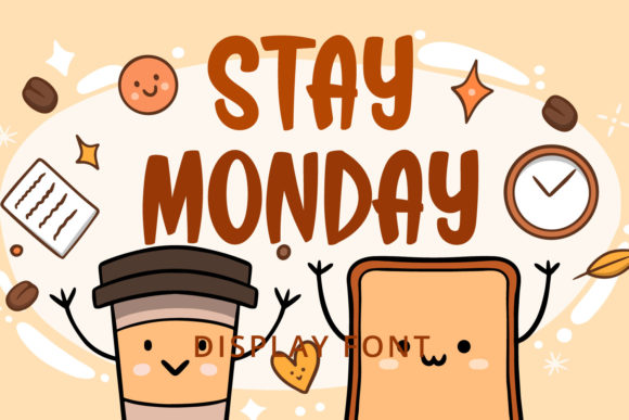 Stay Monday: A Display Font for Modern Web Design