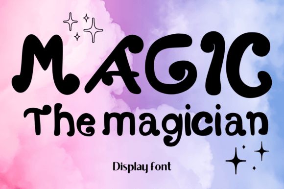 The Magician Font for Web Design: A Whimsical Display Typeface