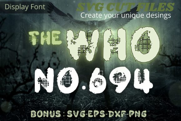 The Who Font for Halloween Campaigns